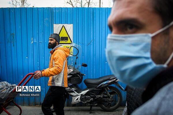 ازدحام در بازارتهران ؛ شرایط نارنجی
