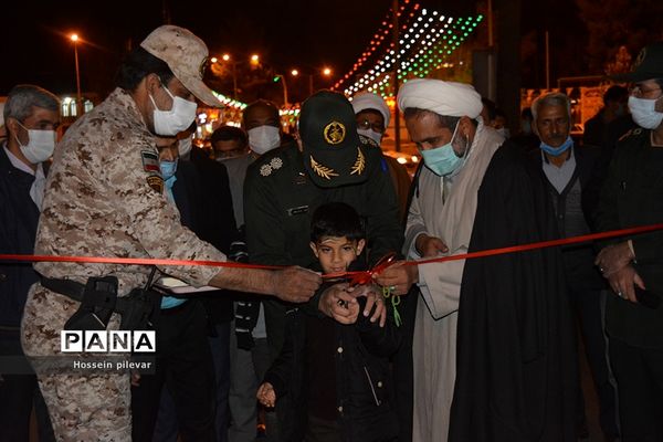 افتتاحیه نمایشگاه مدافعان انقلاب در بیرجند استان خراسان جنوبی