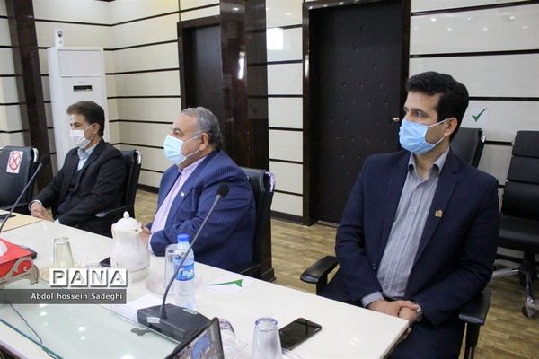 آیین افتتاحیه اردوهای راهیان نور مجازی استان بوشهر