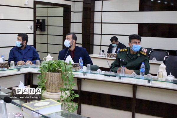 آیین افتتاحیه اردوهای راهیان نور مجازی استان بوشهر