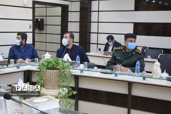 آیین افتتاحیه اردوهای راهیان نور مجازی استان بوشهر