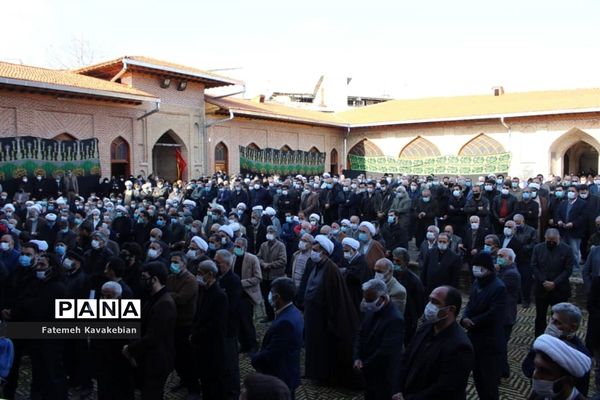 تشییع پیکر شیخ عبدالله نظری خادم‌الشریعه