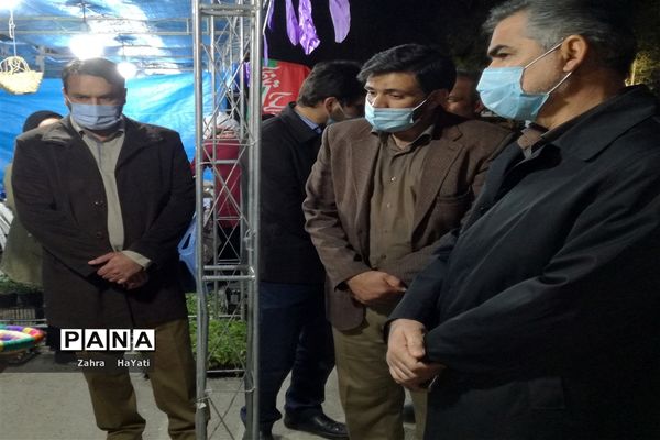 افتتاحیه نمایشگاه فجر در شهرستان امیدیه