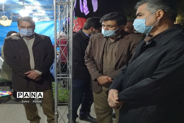 افتتاحیه نمایشگاه فجر در شهرستان امیدیه