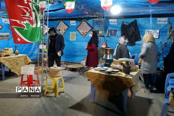 افتتاحیه نمایشگاه فجر در شهرستان امیدیه