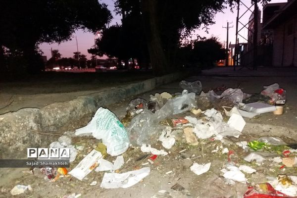 اهواز ؛ شهری گرفتار زباله‌ها