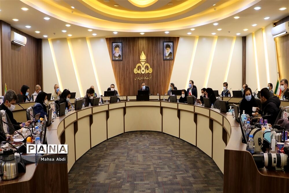 نشست خبری مدیر عامل شرکت  گاز فارس به مناسبت دهه فجر