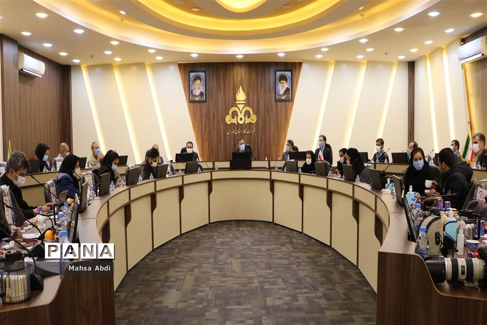 نشست خبری مدیر عامل شرکت  گاز فارس به مناسبت دهه فجر