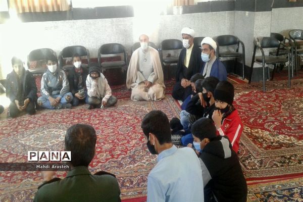 اجتماع میقات الصالحین در هیئت حسینی شهرستان خوسف استان خراسان جنوبی