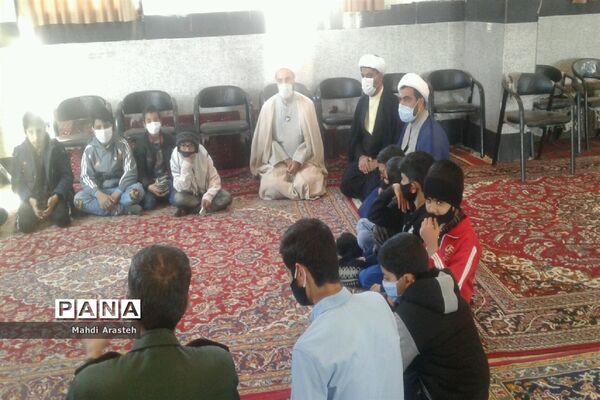 اجتماع میقات الصالحین در هیئت حسینی شهرستان خوسف استان خراسان جنوبی