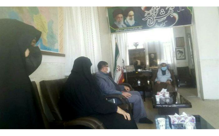 دیدار همکاران پرورشی اداره آموزش و پرورش با امام جمعه بخش جوادآباد