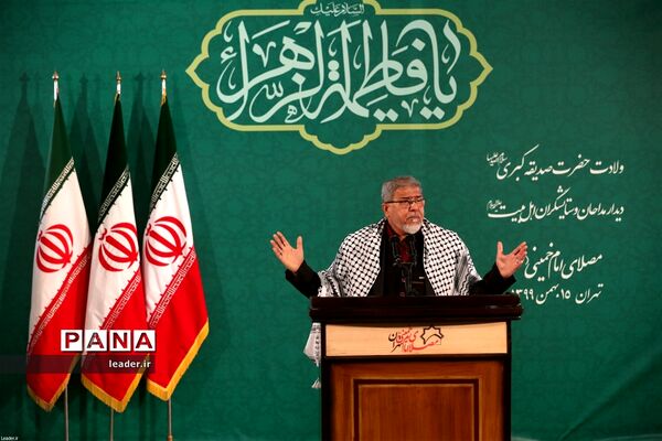 نشست تصویری رهبر انقلاب اسلامی با جمعی از مداحان به‌مناسبت سالروز ولادت حضرت زهرا(س)