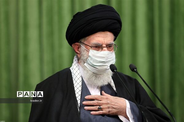 نشست تصویری رهبر انقلاب اسلامی با جمعی از مداحان به‌مناسبت سالروز ولادت حضرت زهرا(س)
