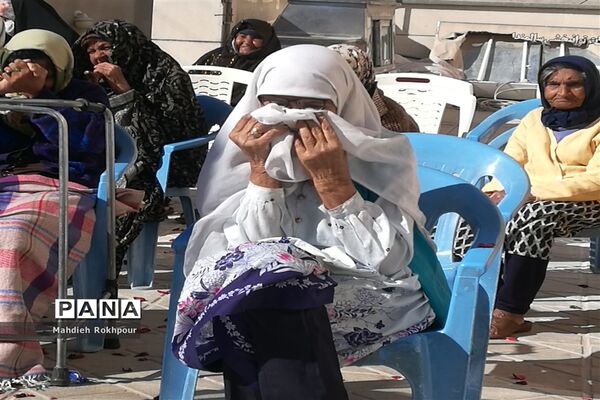 دیدار پیشگامان دبیرستان نرجسیه ازمادران سالمند