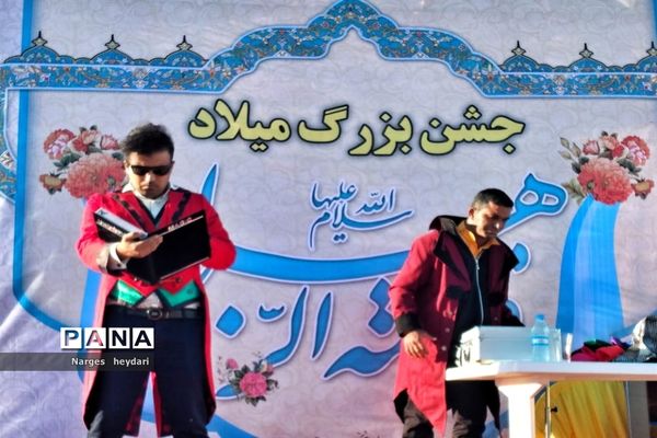 جشن بزرگ میلاد کوثر ویژه بانوان در شهرستان امیدیه