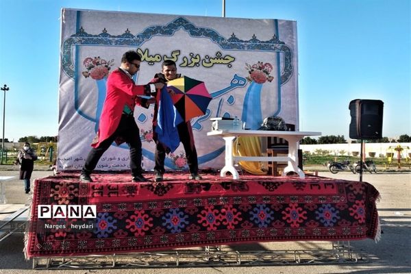 جشن بزرگ میلاد کوثر ویژه بانوان در شهرستان امیدیه