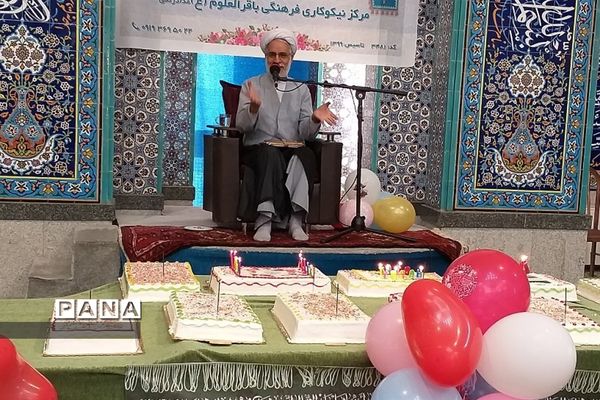 جشن‌تولد ۴۰ کودک‌نیازمند مصادف با میلاد حضرت‌زهرا(س) در پردیس