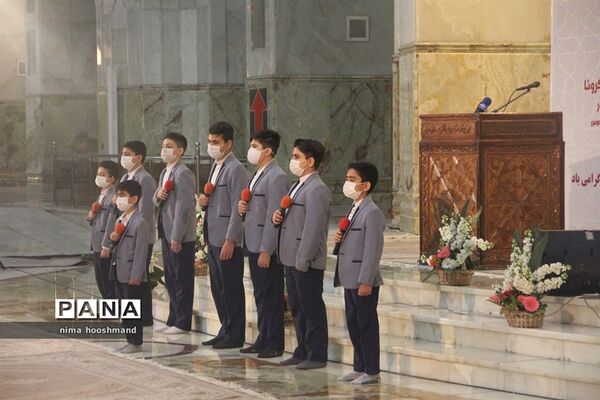 اختتامیه اولین جشنواره فرهنگی هنری دختران امروز در حرم امام خمینی(ره)