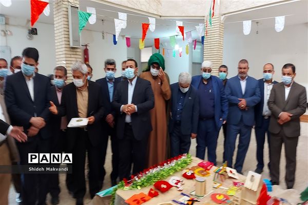 افتتاح چند مدرسه در شهرستان حمیدیه به مناسبت دهه فجر