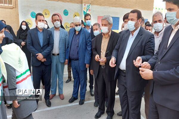 افتتاح چند مدرسه در شهرستان حمیدیه به مناسبت دهه فجر