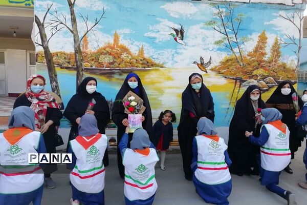 آیین گرامیداشت ولادت حضرت زهرا (س) در دبیرستان تشکیلاتی پاینده اهواز