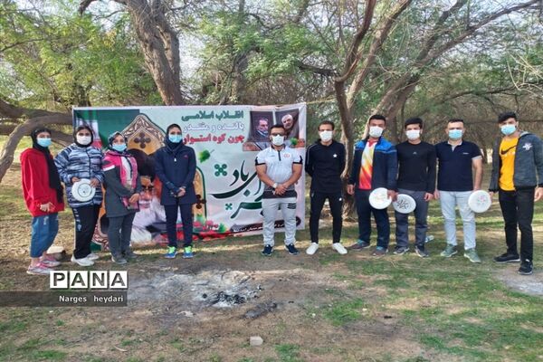 برگزاری همایش مردمی به مناسبت دهه فجر شهرستان امیدیه