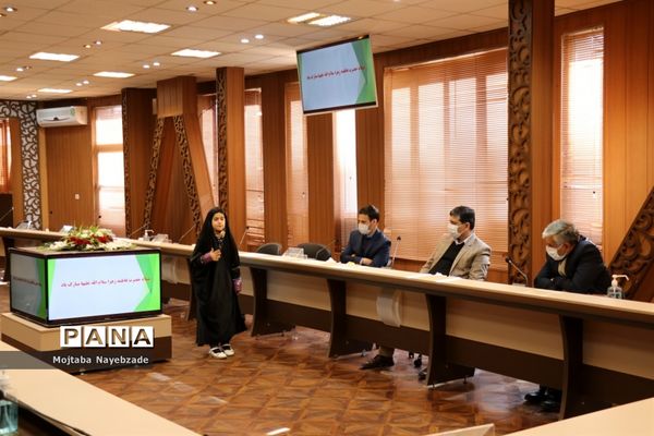 حضور معاون پرورشی و فرهنگی خراسان رضوی  و روسای ادارات داخلی  این حوزه در ناحیه دو مشهد