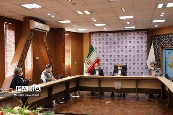 حضور معاون پرورشی و فرهنگی خراسان رضوی  و روسای ادارات داخلی  این حوزه در ناحیه دو مشهد