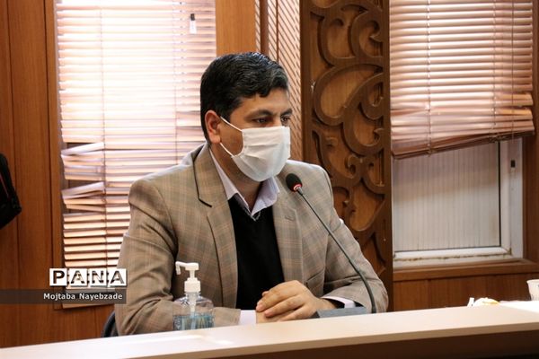 حضور معاون پرورشی و فرهنگی خراسان رضوی  و روسای ادارات داخلی  این حوزه در ناحیه دو مشهد