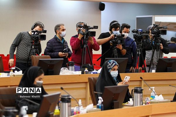 نشست خبری معاون عمرانی توسعه امور شهری و رئیس سازمان شهرداری‌ها و دهیاری‌ها