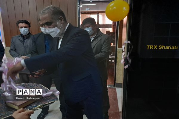 افتتاح سالن چند منظورهTRX در منطقه 16 شهر تهران