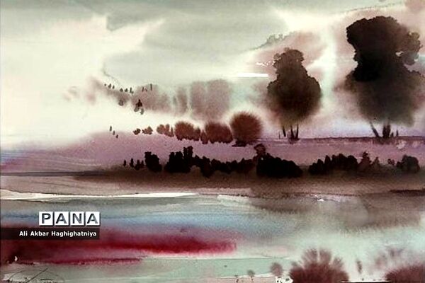 نمایشگاه نقاشی با آبرنگ