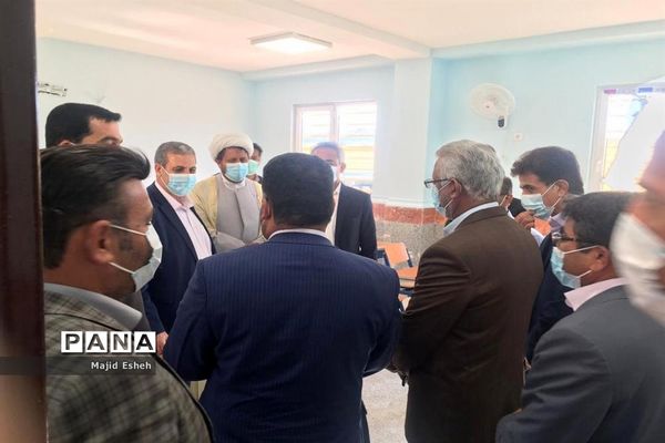 افتتاح و بهره‌برداری از فضاهای آموزشی و پروژه‌های عمرانی در شهرستان‌های جنوبی استان بوشهر