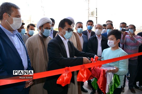 افتتاح و بهره‌برداری از فضاهای آموزشی و پروژه‌های عمرانی در شهرستان‌های جنوبی استان بوشهر
