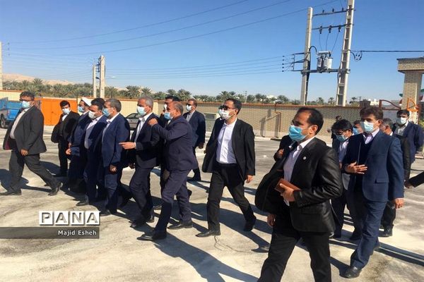 افتتاح و بهره‌برداری از فضاهای آموزشی و پروژه‌های عمرانی در شهرستان‌های جنوبی استان بوشهر