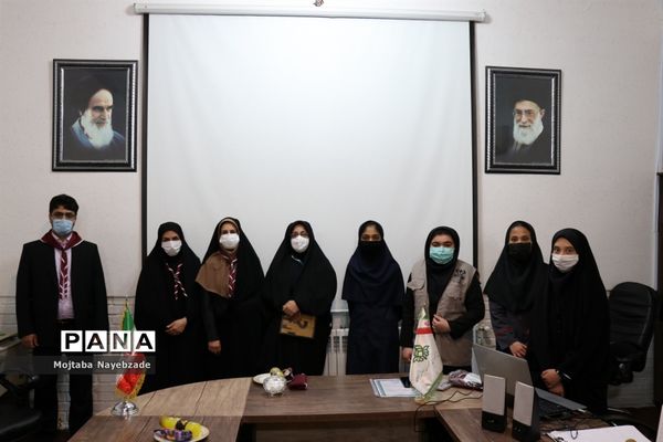 مراسم تجلیل از مربیان پیشتاز سازمان دانش‌آموزی ناحیه 5 مشهد