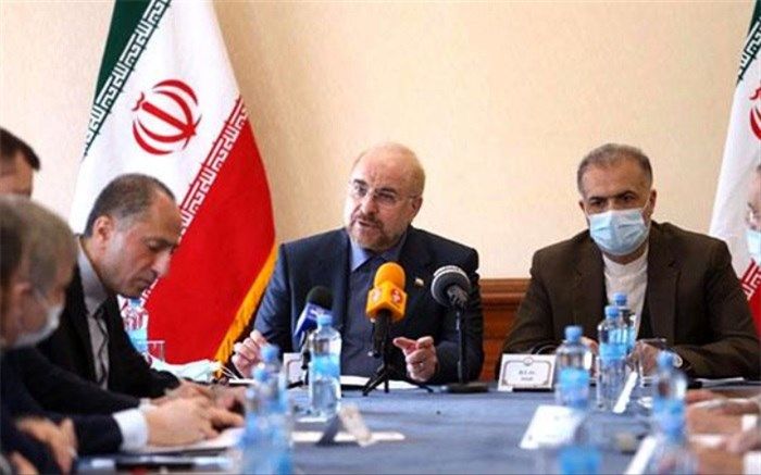 قالیباف: دو هاب مالی و لجستیکی میان ایران و روسیه شکل می‌گیرد