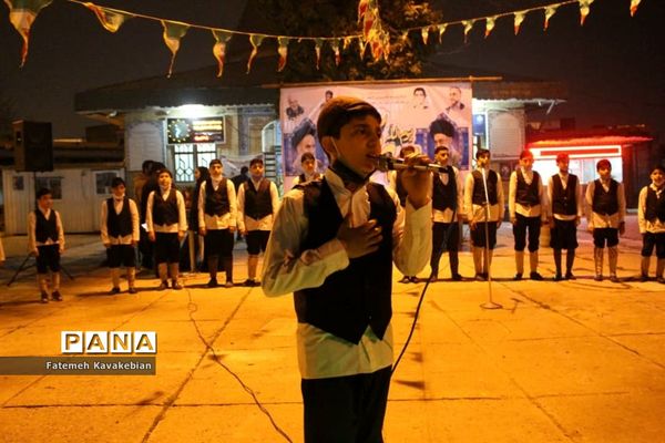 جشن ۲۲ بهمن در امام‌زاده عباس ساری