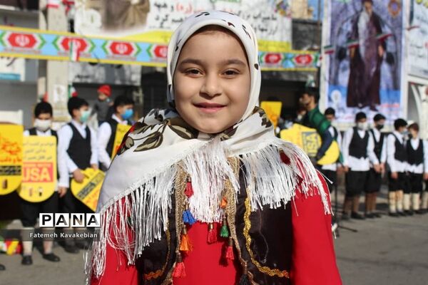 راهپیمایی خودرویی ۲۲ بهمن در ساری