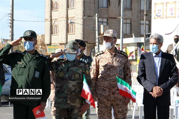 خلق حماسه‌ای ماندگار با رژه خودرویی در تایباد