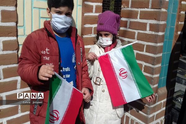 مراسم ۲۲ بهمن به صورت خودرویی و موتوری در خاورشهر