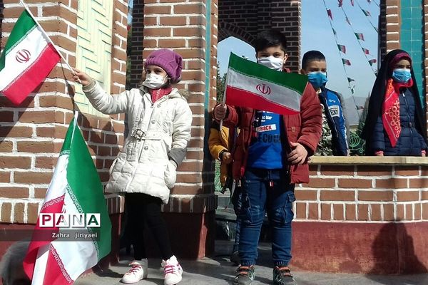 مراسم ۲۲ بهمن به صورت خودرویی و موتوری در خاورشهر