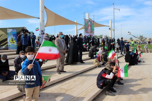 راهپیمایی 22 بهمن 99 در بوشهر