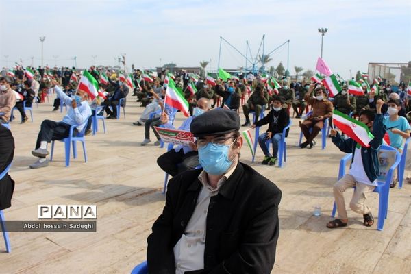 راهپیمایی 22 بهمن 99 در بوشهر