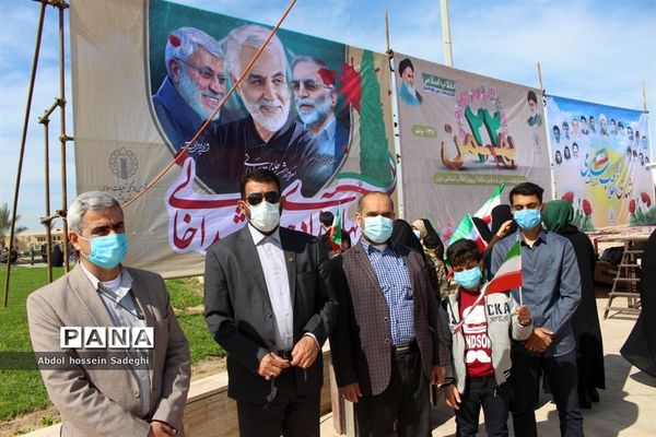 راهپیمایی 22 بهمن 99 در بوشهر