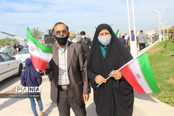 راهپیمایی 22 بهمن 99 در بوشهر
