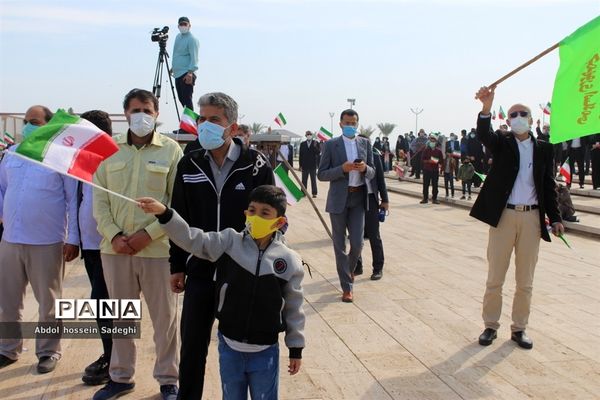 راهپیمایی 22 بهمن 99 در بوشهر