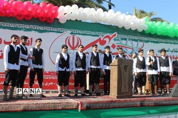 راهپیمایی خودرویی ۲۲ بهمن در قائمشهر