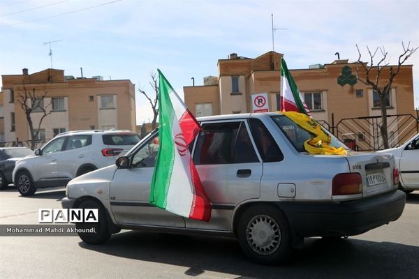 جلوه های باشکوه حضور مردم در راهپیمایی متفاوت پردیس‬