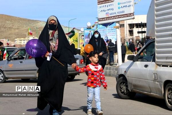 جلوه های باشکوه حضور مردم در راهپیمایی متفاوت پردیس‬